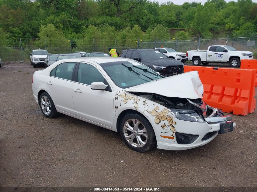 2012 FORD FUSION SE