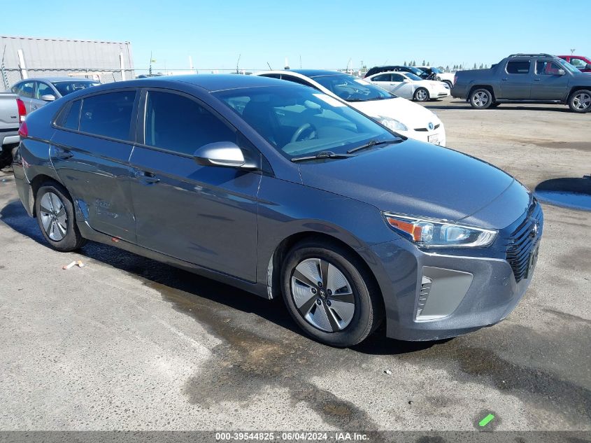 2019 HYUNDAI IONIQ HYBRID BLUE