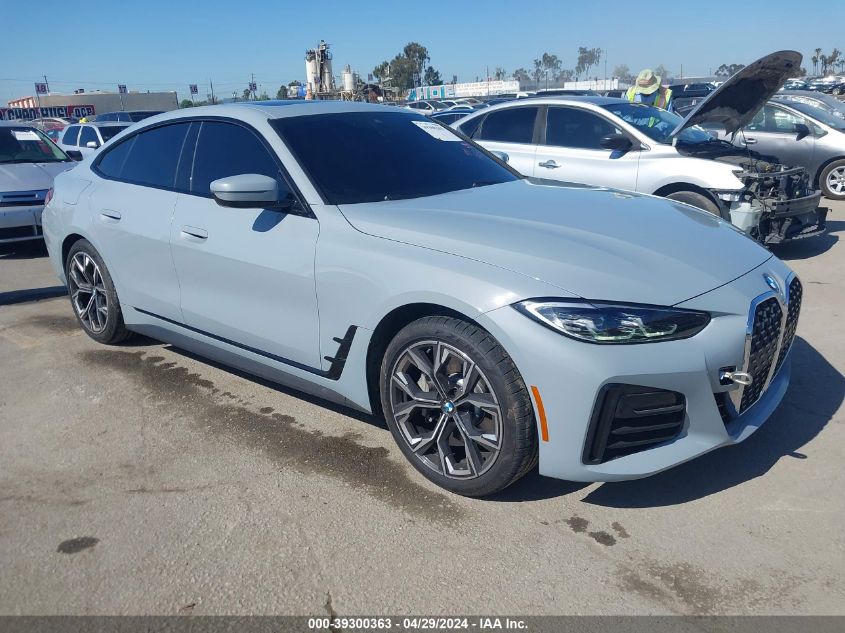 2022 BMW 430I GRAN COUPE