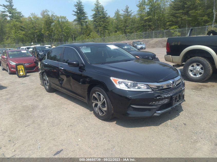 2016 HONDA ACCORD LX