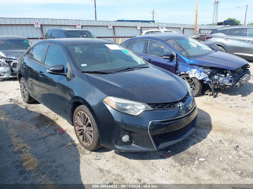 2015 TOYOTA COROLLA S PLUS