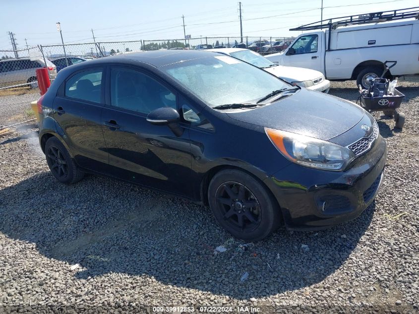 2012 KIA RIO5 SX