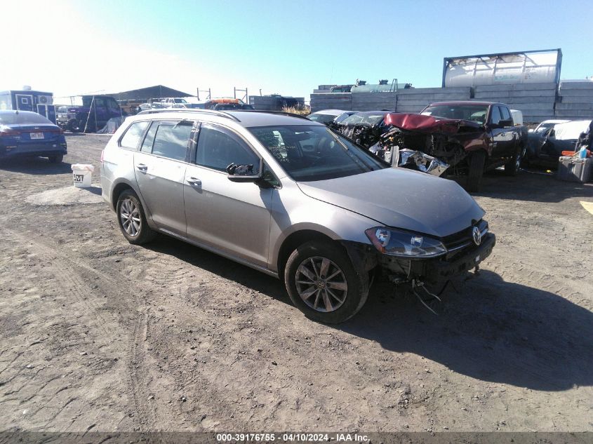 2015 VOLKSWAGEN GOLF SPORTWAGEN TSI S 4-DOOR