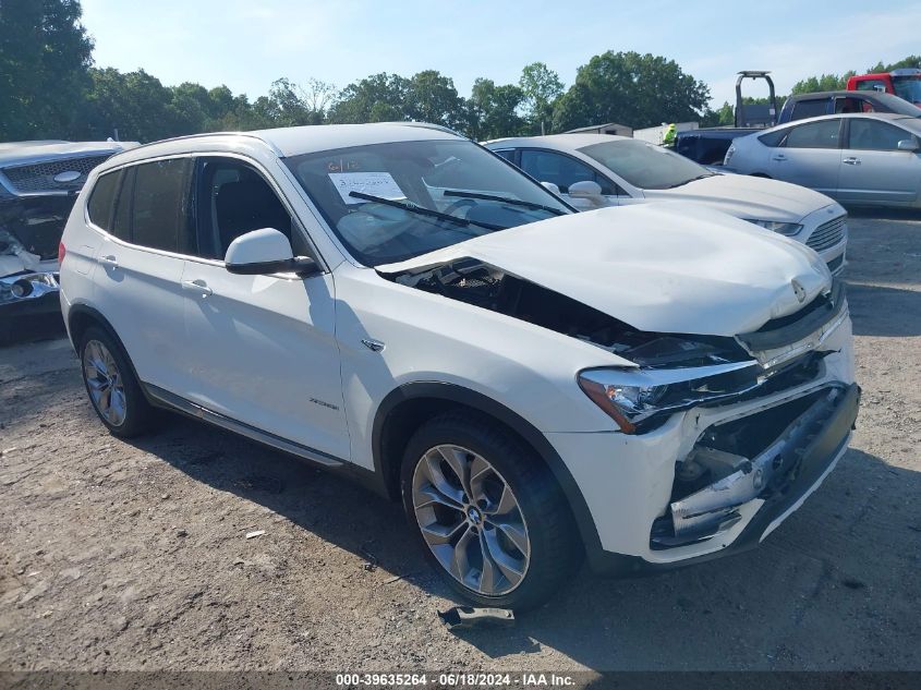 2016 BMW X3 XDRIVE28I