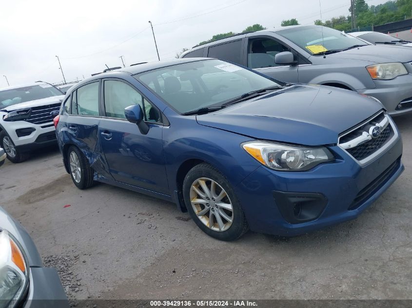 2013 SUBARU IMPREZA 2.0I PREMIUM