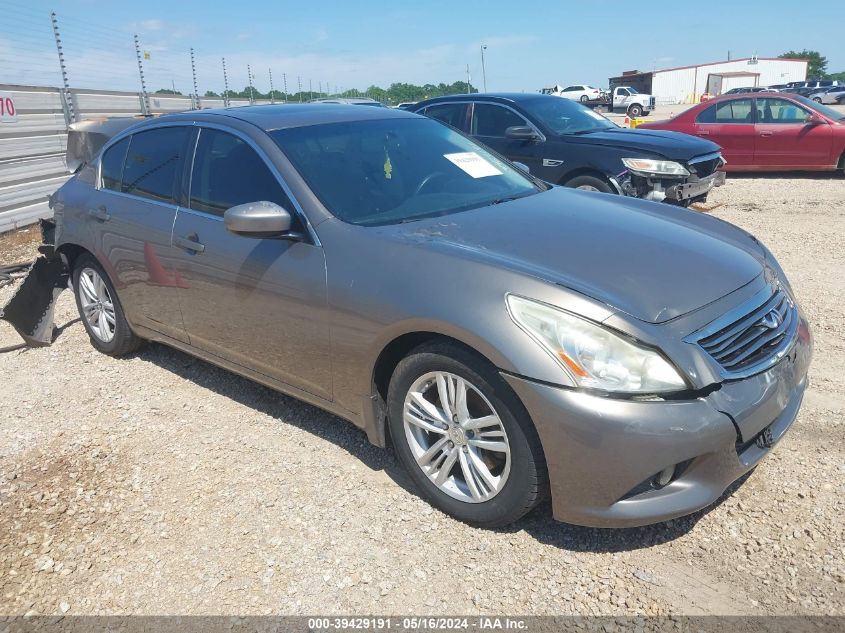 2011 INFINITI G37 JOURNEY