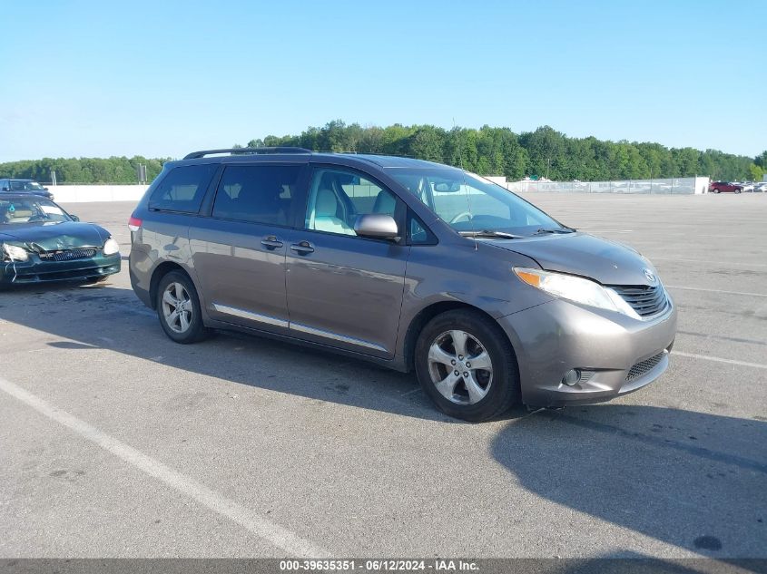 2012 TOYOTA SIENNA LE V6 8 PASSENGER