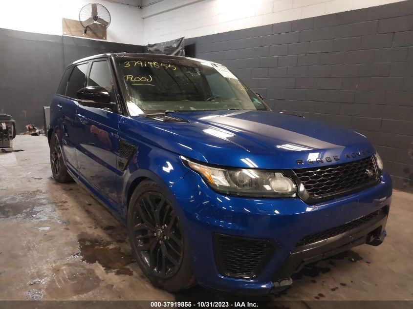 2016 LAND ROVER RANGE ROVER SPORT 5.0L V8 SUPERCHARGED SVR