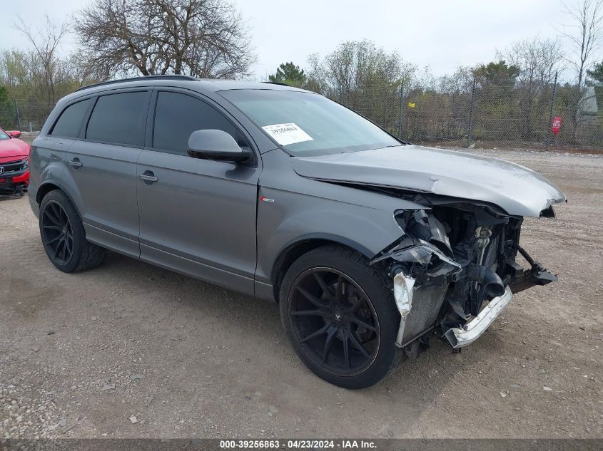 2013 AUDI Q7 3.0T S LINE PRESTIGE