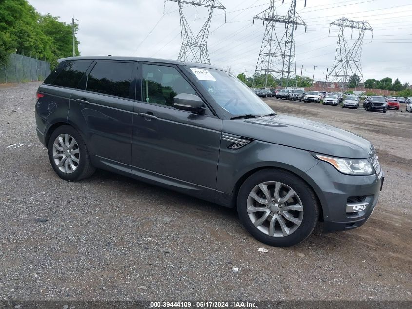 2016 LAND ROVER RANGE ROVER SPORT 3.0L V6 SUPERCHARGED HSE