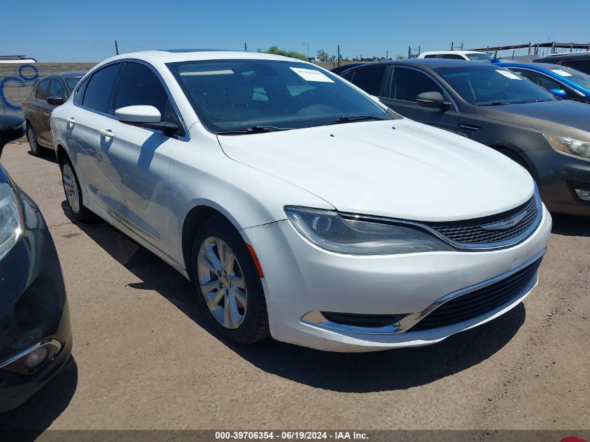 2016 CHRYSLER 200 LIMITED