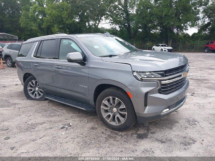 2022 CHEVROLET TAHOE 4WD LT