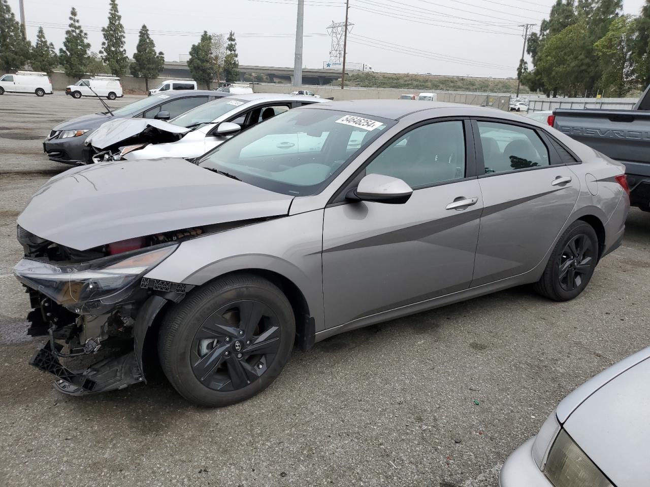 2023 HYUNDAI ELANTRA BLUE