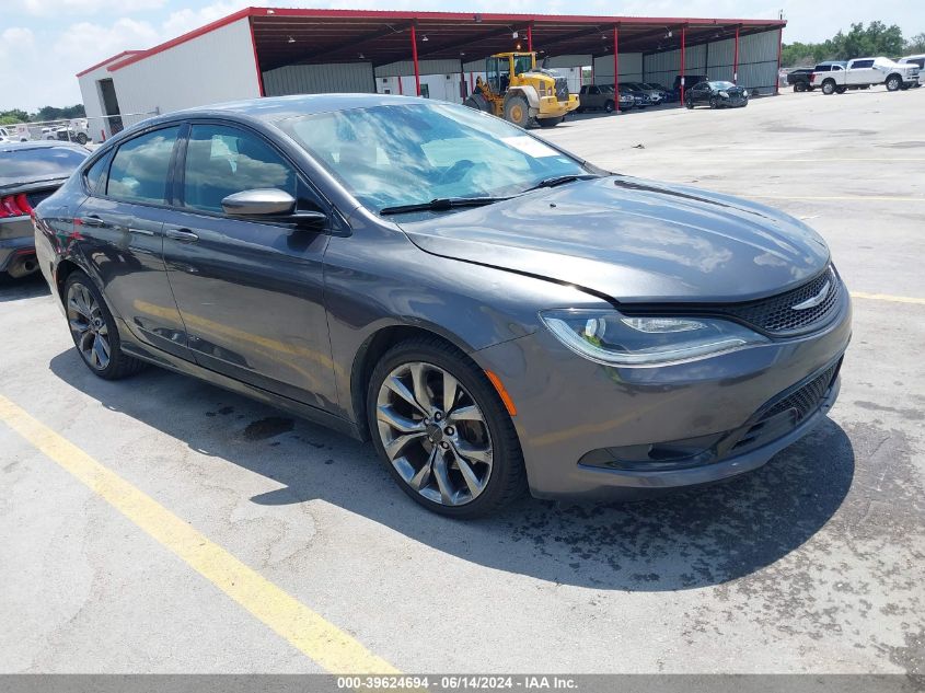 2015 CHRYSLER 200 S