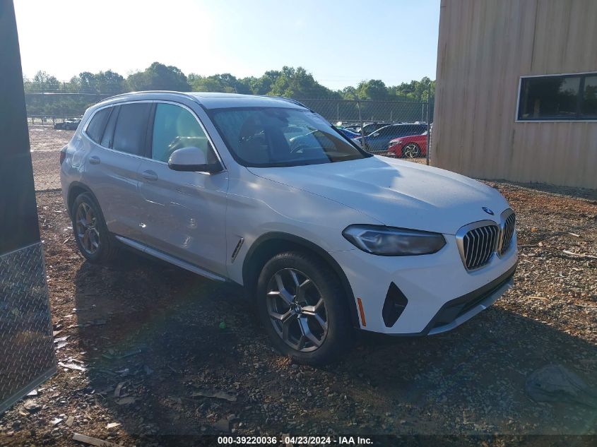 2022 BMW X3 XDRIVE30I