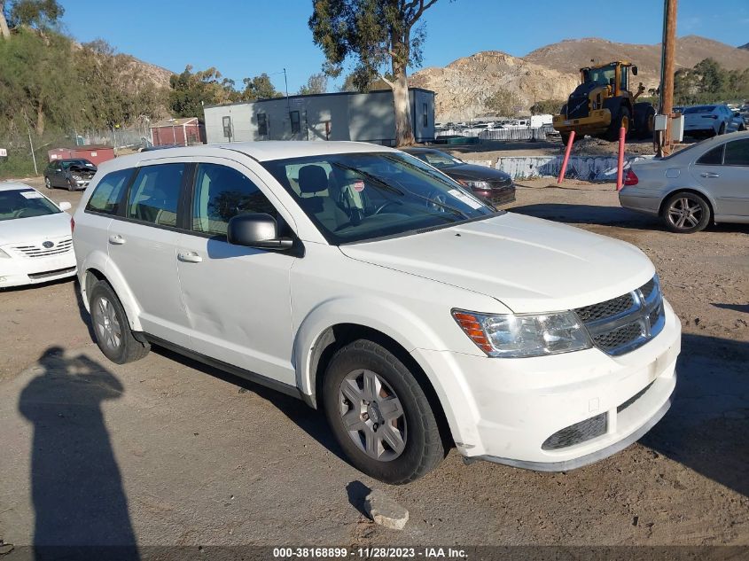 2012 DODGE JOURNEY SE/AVP