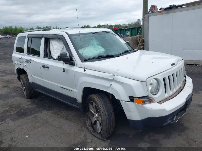 2017 JEEP PATRIOT HIGH ALTITUDE 4X4