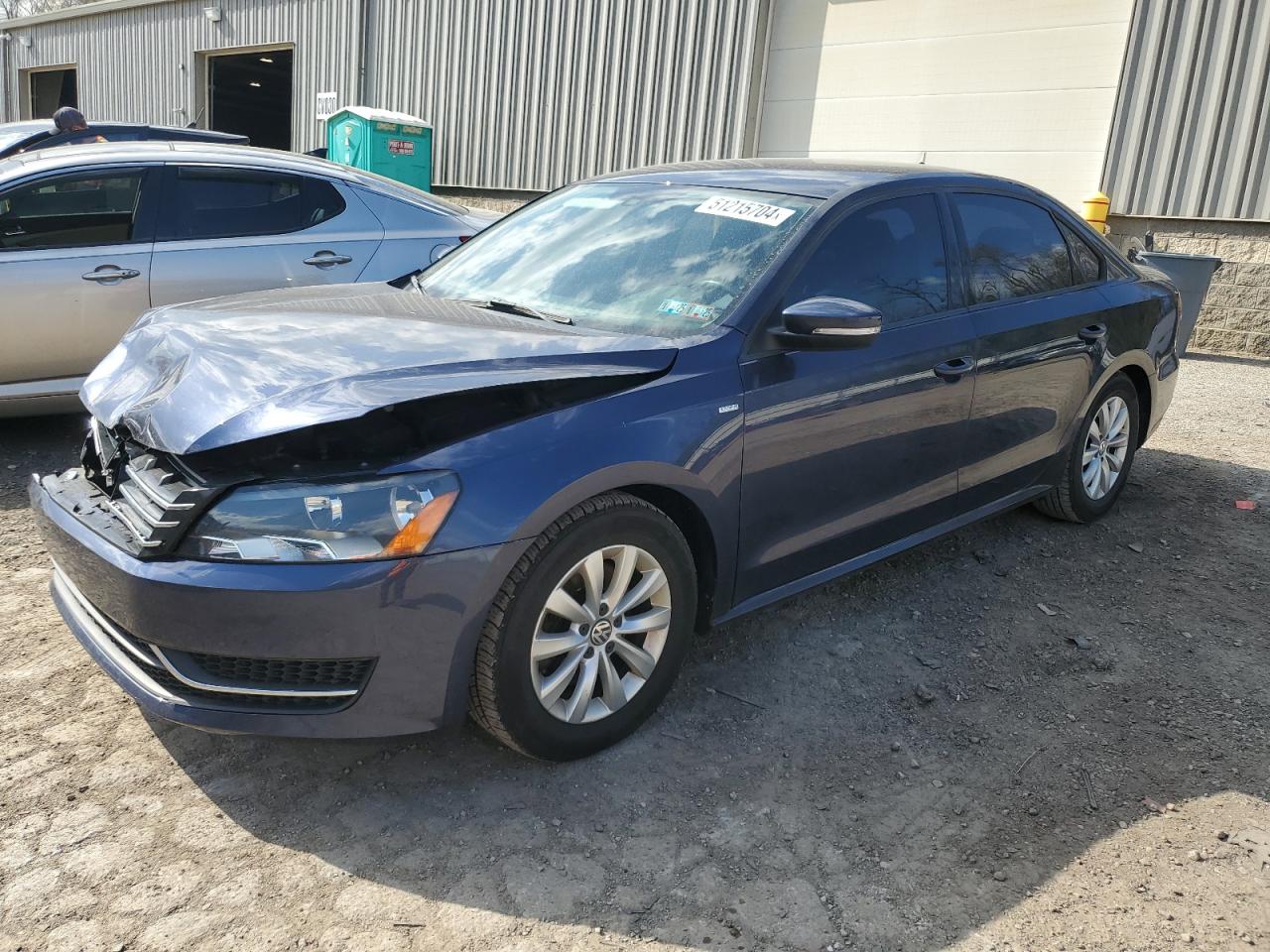 2015 VOLKSWAGEN PASSAT S