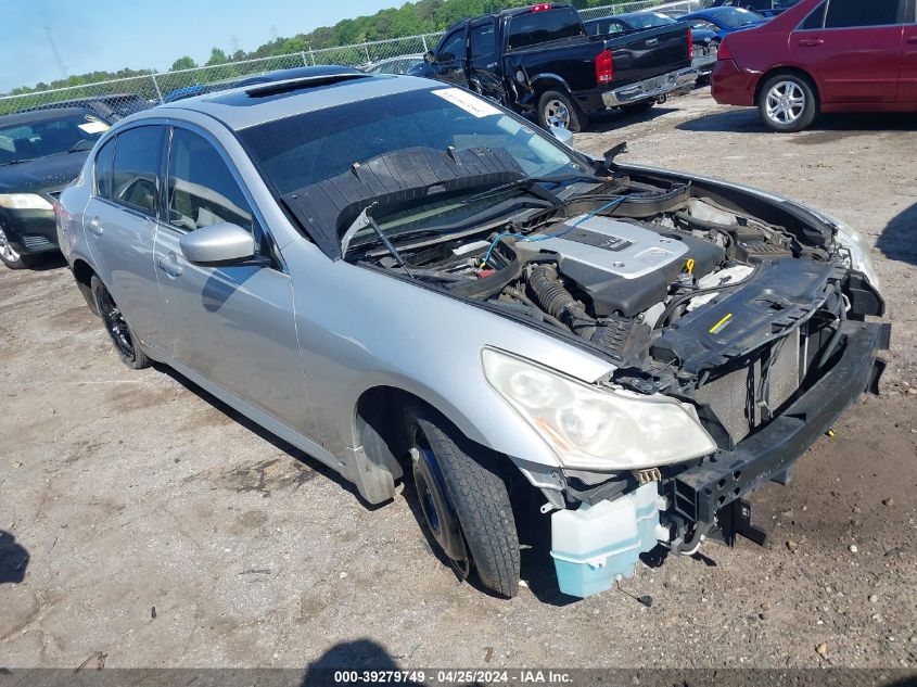 2011 INFINITI G37X