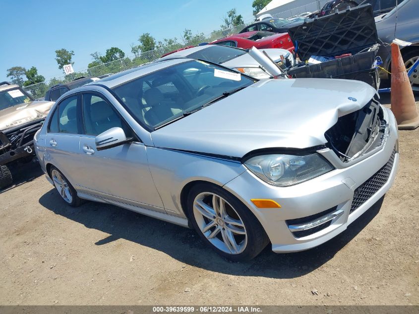 2012 MERCEDES-BENZ C 300 LUXURY 4MATIC/SPORT 4MATIC