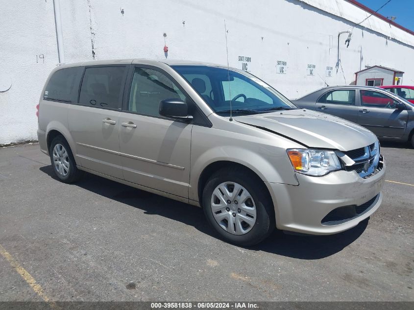 2013 DODGE GRAND CARAVAN SE