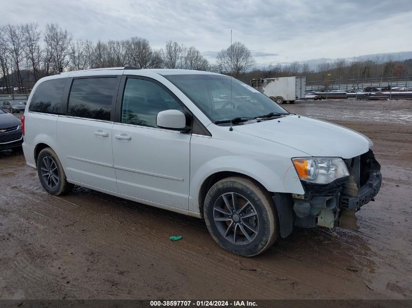 2017 DODGE GRAND CARAVAN SXT