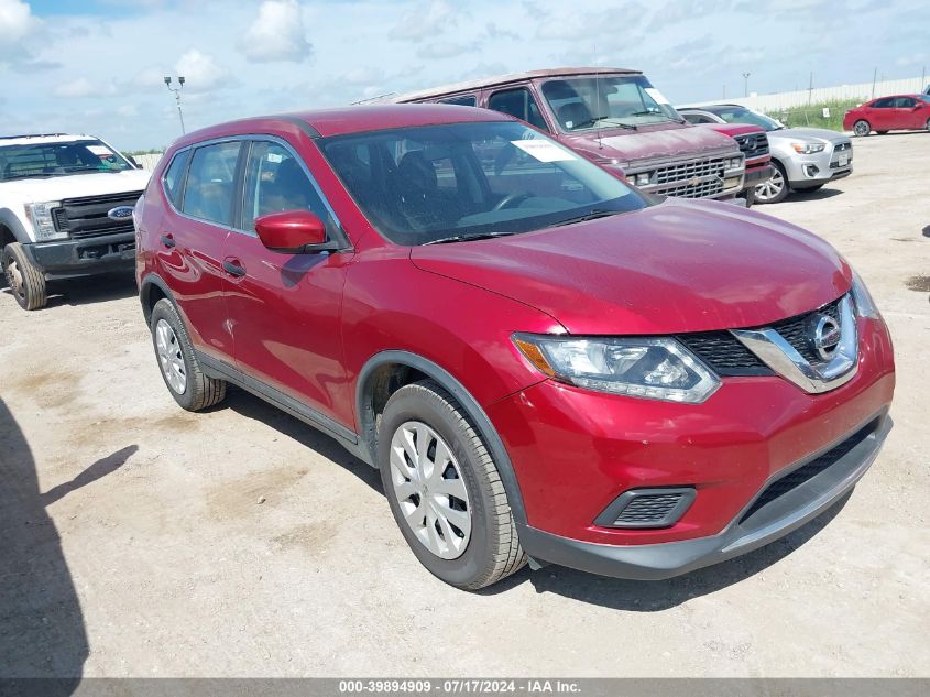 2016 NISSAN ROGUE S/SL/SV