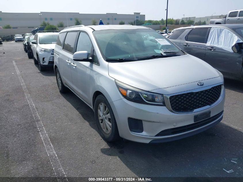 2015 KIA SEDONA LX