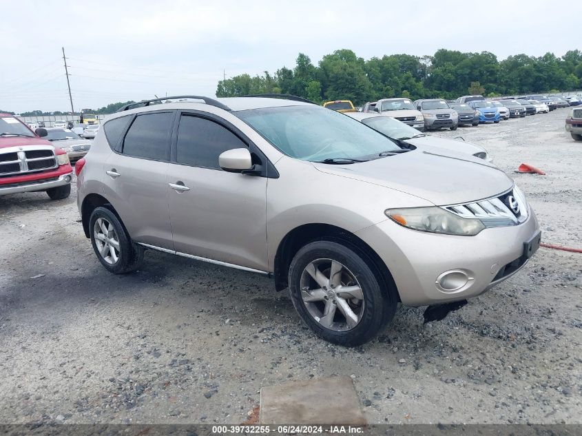 2010 NISSAN MURANO SL