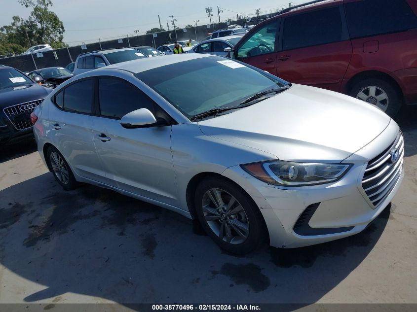 2018 HYUNDAI ELANTRA SEL