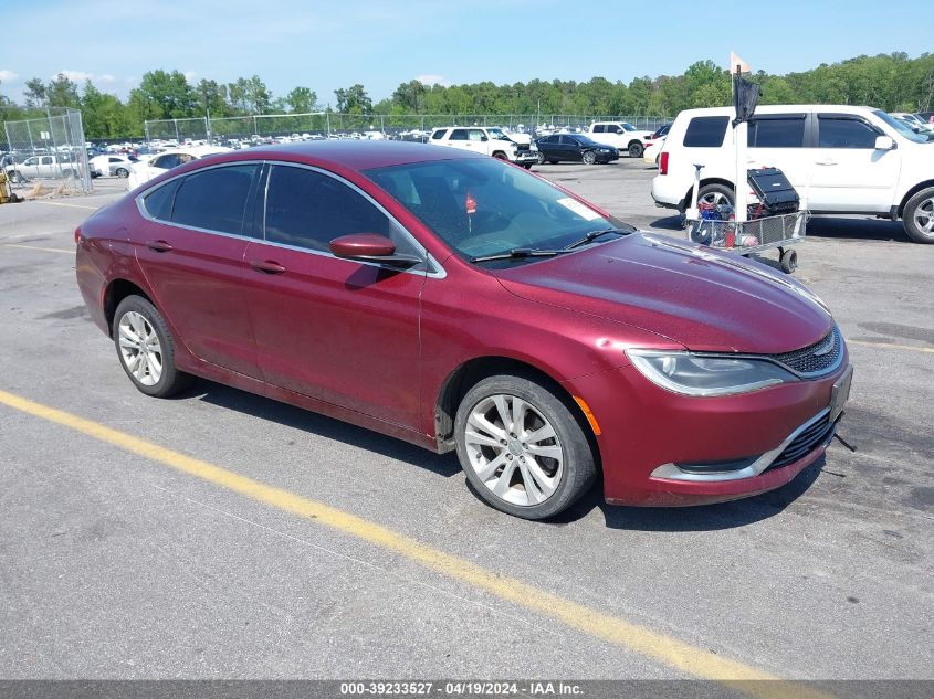 2016 CHRYSLER 200 LIMITED