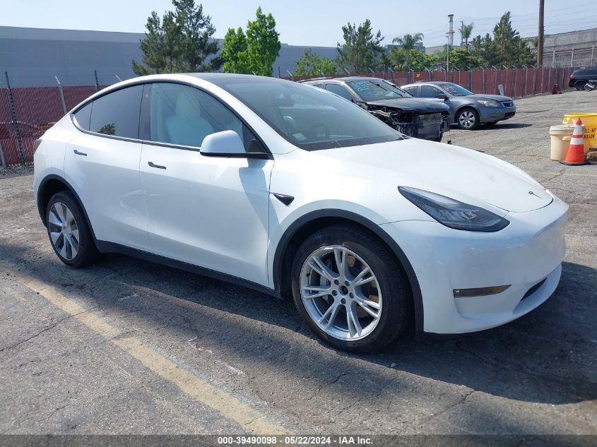 2022 TESLA MODEL Y LONG RANGE DUAL MOTOR ALL-WHEEL DRIVE