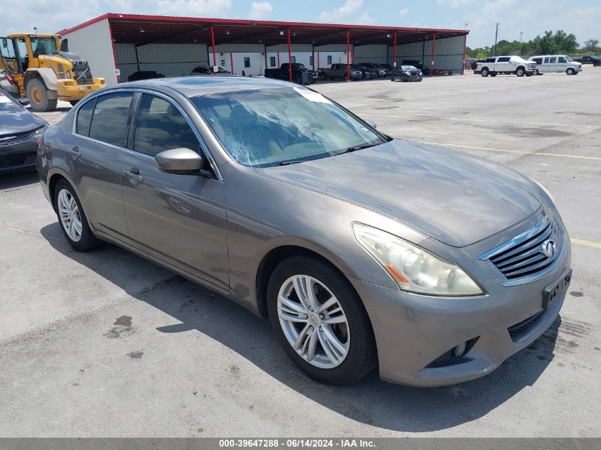 2012 INFINITI G37 JOURNEY