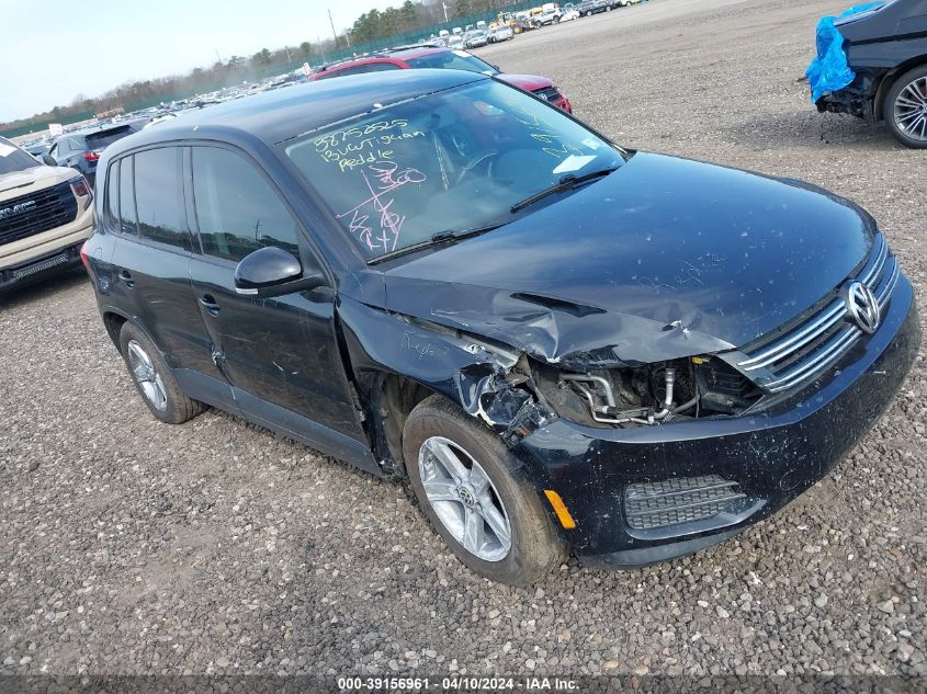 2013 VOLKSWAGEN TIGUAN S