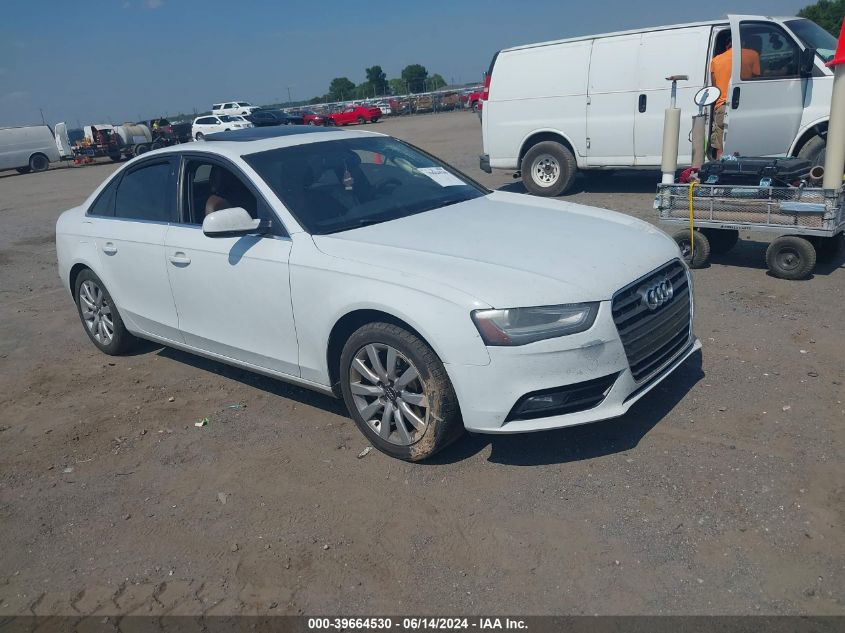 2013 AUDI A4 2.0T PREMIUM