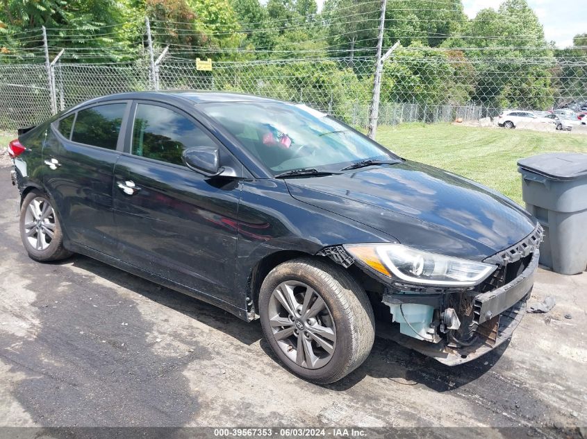 2018 HYUNDAI ELANTRA SEL