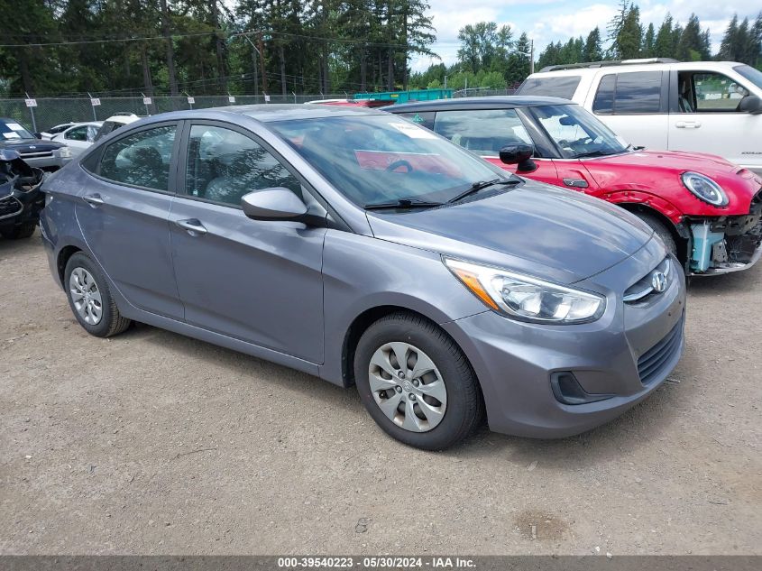 2016 HYUNDAI ACCENT SE