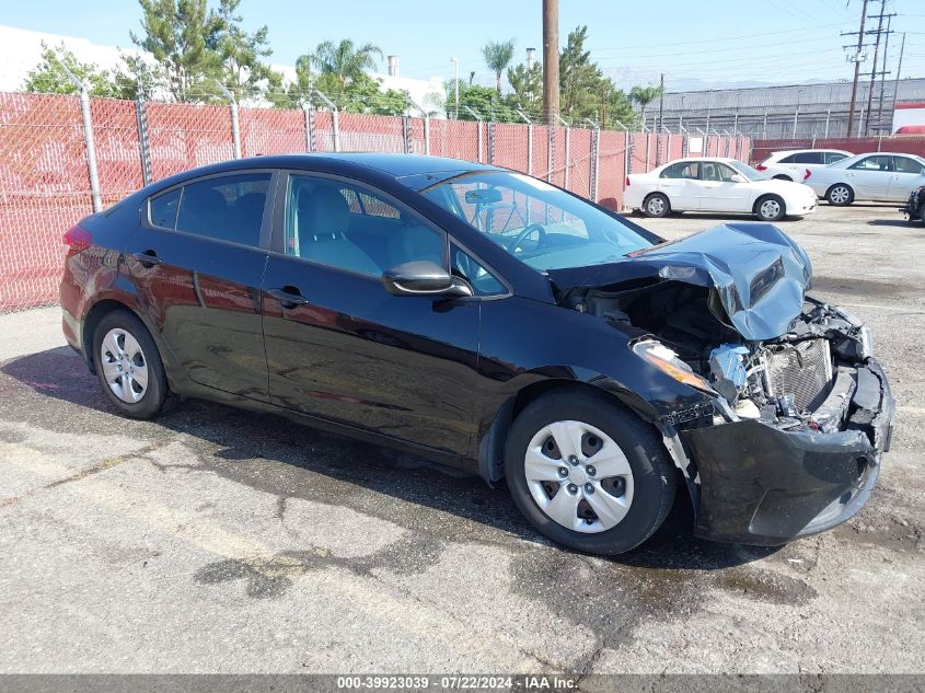 2017 KIA FORTE LX