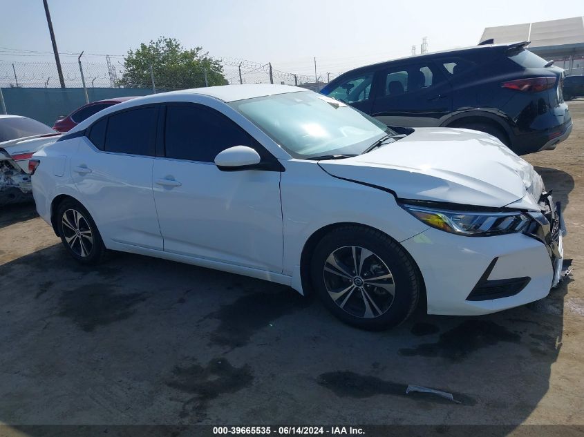 2022 NISSAN SENTRA SV XTRONIC CVT