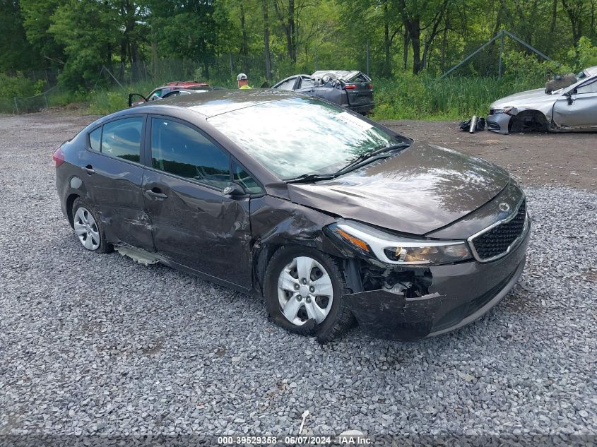 2017 KIA FORTE LX