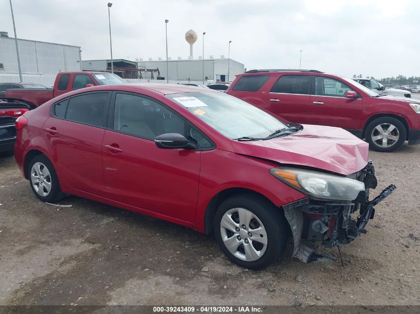 2015 KIA FORTE LX