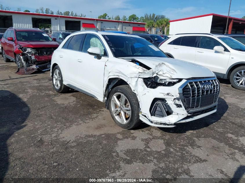 2020 AUDI Q3 PREMIUM S LINE