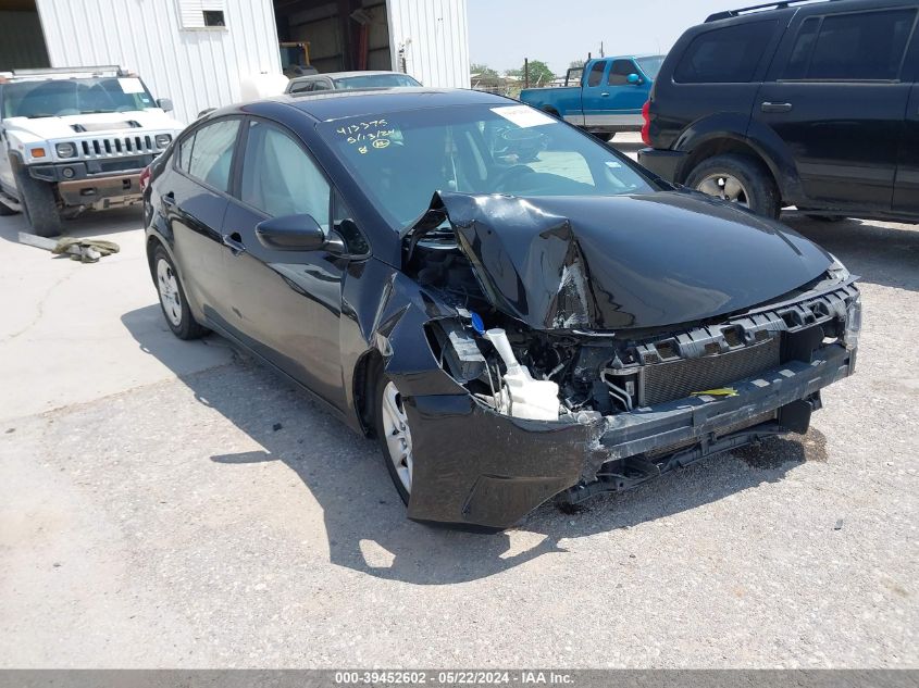 2018 KIA FORTE LX