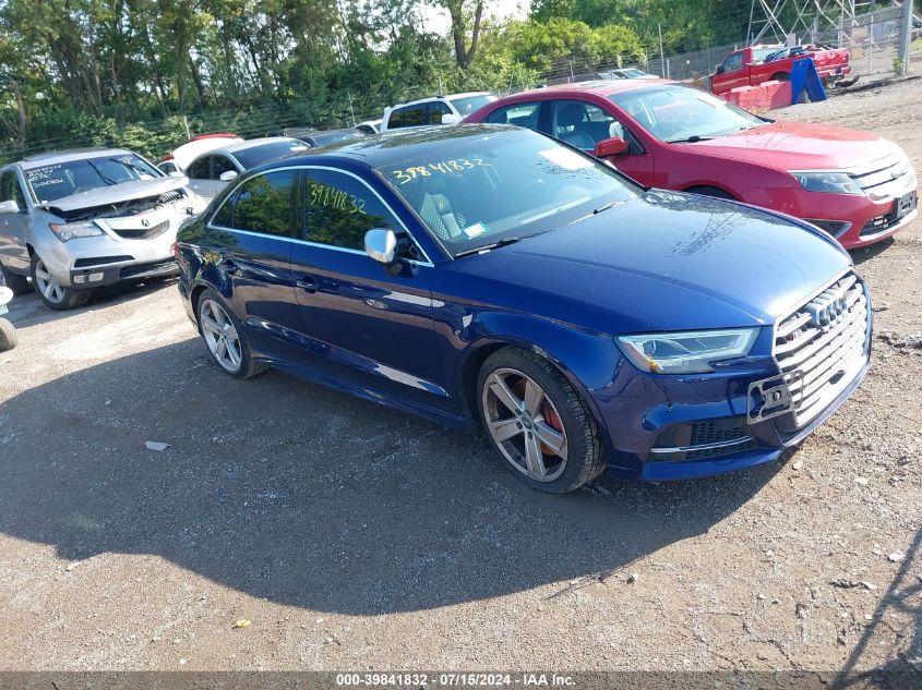 2017 AUDI S3 2.0T PREMIUM PLUS