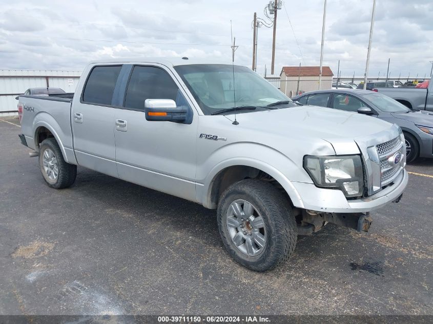 2010 FORD F-150 FX4/HARLEY-DAVIDSON/KING RANCH/LARIAT/PLATINUM/XL/XLT