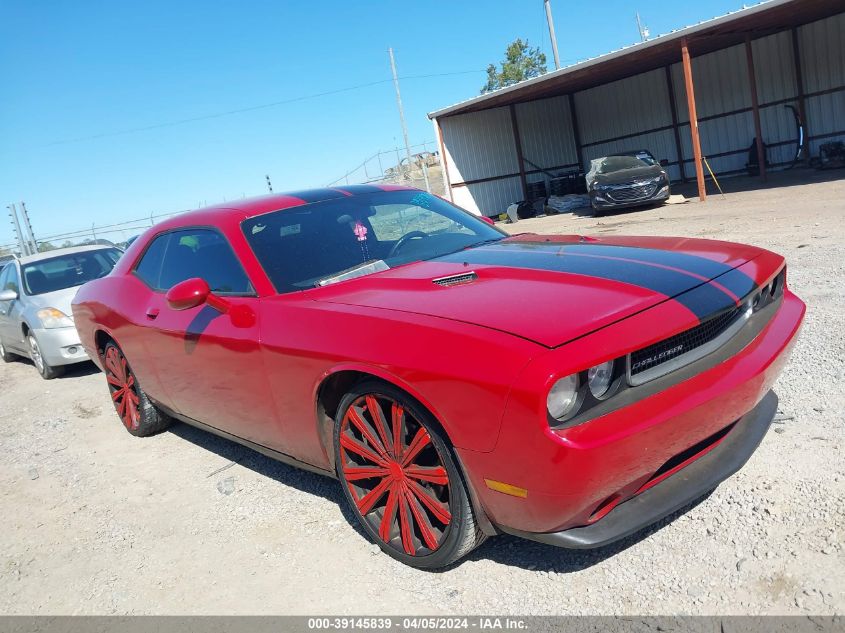 2013 DODGE CHALLENGER SXT