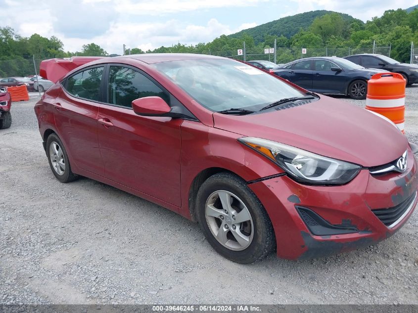 2014 HYUNDAI ELANTRA SE