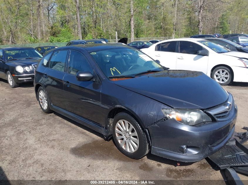 2011 SUBARU IMPREZA 2.5I