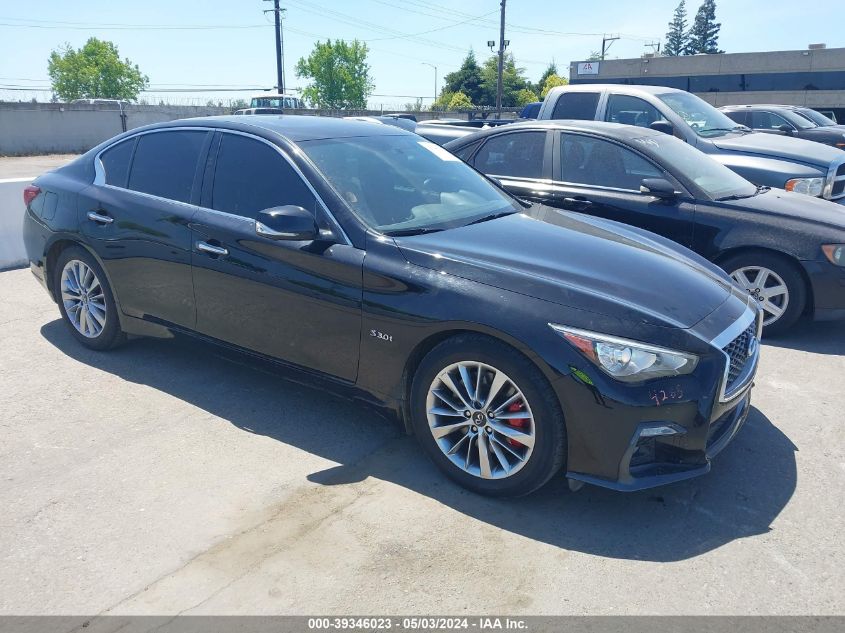 2018 INFINITI Q50 3.0T RED SPORT 400