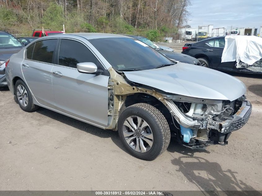 2015 HONDA ACCORD LX